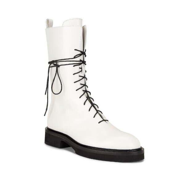 Conley combat boot in white - Picture 1 of 2